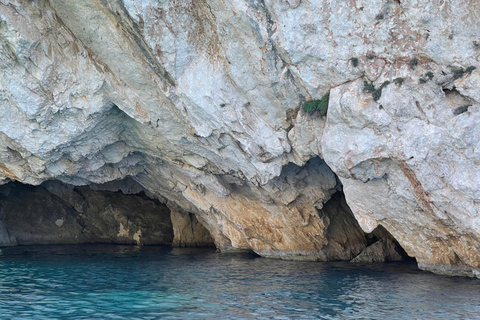 Zakynthos: Private Boat Cruise with Skipper or Self-Drive South with Captain:Turtles, Keri & Secret Caves