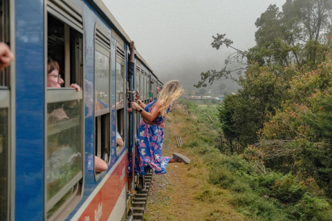 Kandy: Fahrt mit dem Panoramazug nach Ella 2. Klasse Reservierte Tickets