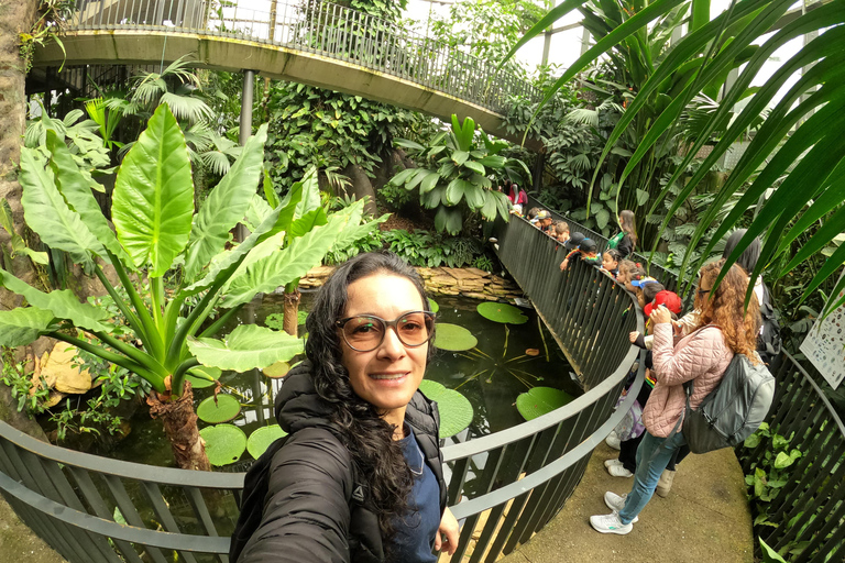 Bogotá: Botanical Garden Sightseeing Tour and Visit to the Paloquemao Market with Fruit Shared Sightseeing Tour + Tickets + Fruit