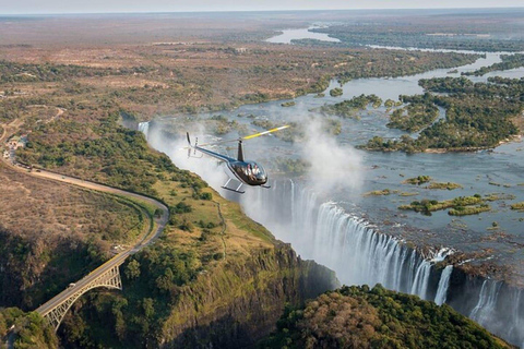 Victoria Falls: Helicopter Flight & Devil’s Pool Tour