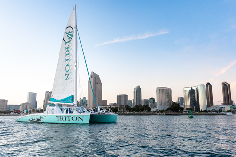 2,5 heures de visite de la baie sur le plus grand catamaran de San Diego