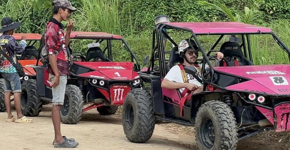 Phuket: Buggy Tour with Hidden Beach Visit