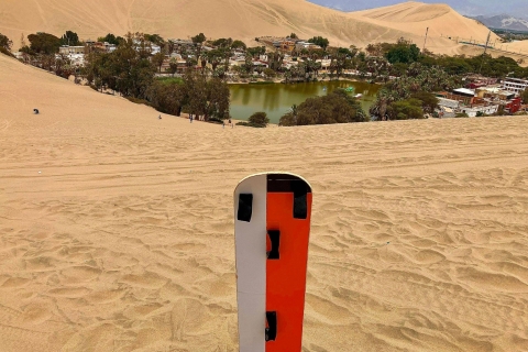 Z Ica: Dune Buggy o zachodzie słońca i sandboarding