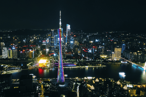 Guangzhou: Canton Tower Observation Deck and Thrill Rides 488m Outdoor Observation Ticket