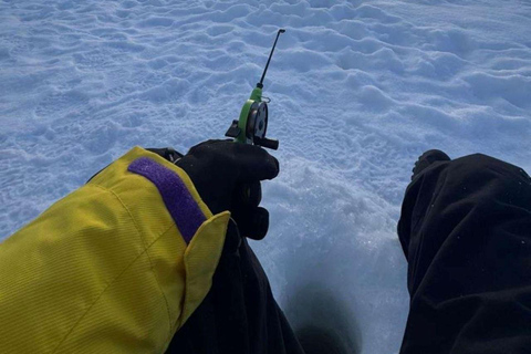 Ice Fishing Adventure in Levi with Salmon Soup