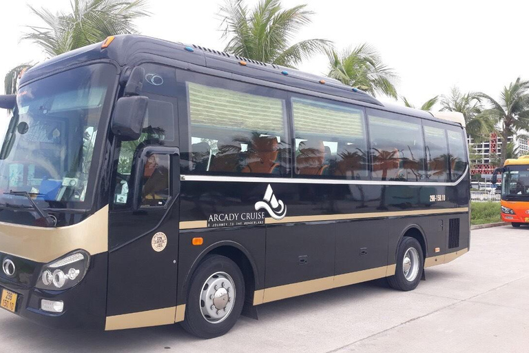 Hanoi: Halong Bay Transfer by Limousine Bus Round trip Hanoi - Halong 08h30