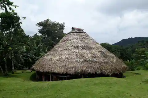 Besøg i den indfødte landsby Embera