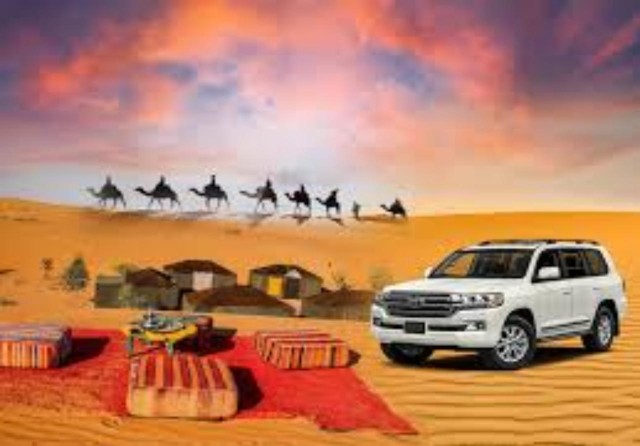 Visit Dubai Desert Safaris, BBQ Dinner, Shows, Camel & Sandboard in Dubai, United Arab Emirates