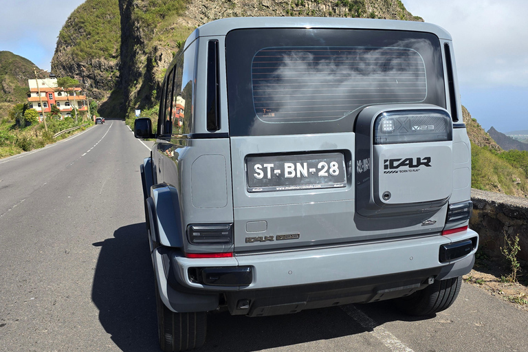 Praia: Santiago Island Tour with Airport Transfer Airport transfer luxury