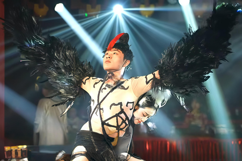 Shenyang: Manchu BanJin Feast with Live Performances Blue Seat（Regular）Meal+Costume+Makeup（ 2 days in advance）