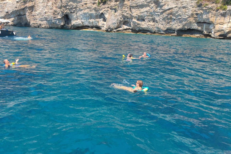 Capri Full Experience:Blue Grotto+Faraglioni Swim+City Visit Premium