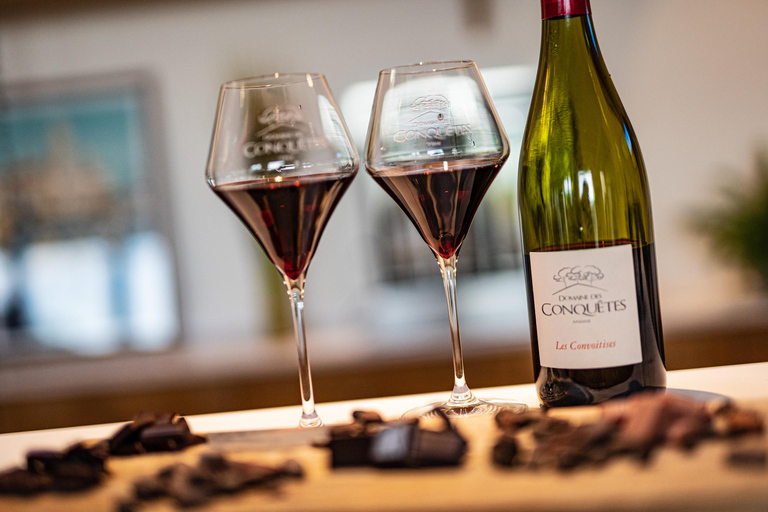 Aniane: Wine and chocolate workshop at Domaine des Conquêtes