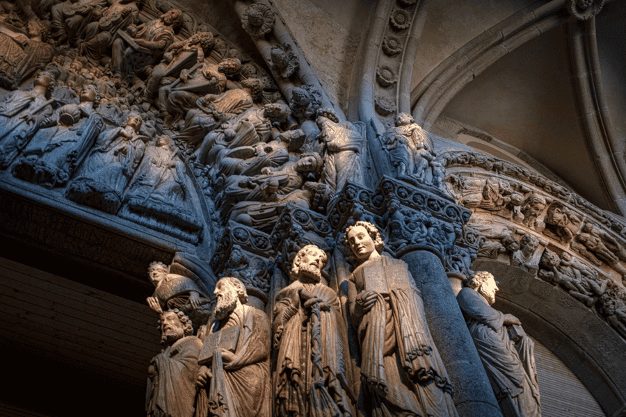 Rondleiding door de kathedraal van Santiago met Portico de la Gloria