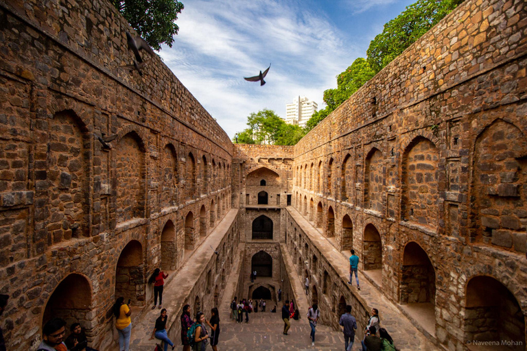 Delhi: stadstour met gids van luchthaven naar luchthaven8 uur - begeleide stadstour door Delhi