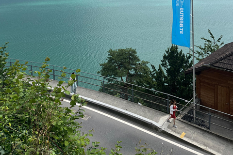 Pilatus, Aareschlucht en St. Beatusgrotten: tour vanuit Bazel