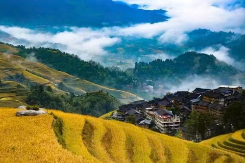 Longji Rice Terraces Flex Tour | Free Explore or Wide View Plan A: Longji Rice Terraces Self-Guided Day Trip