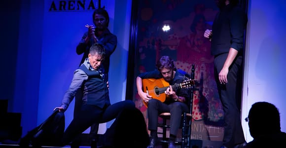 Flamenco show at Tablao El Arenal