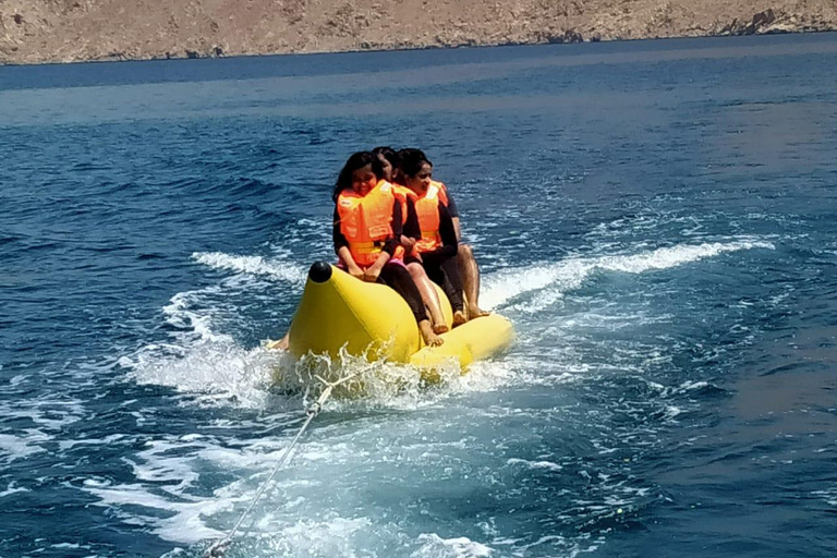 Depuis Sharjah/Dubaï : Excursion d&#039;une journée à Dibba et Musandam et croisière en boutre