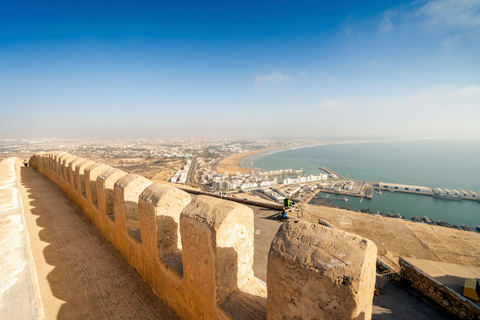 Wycieczka po mieście Agadir + Kasbah + Souk Market