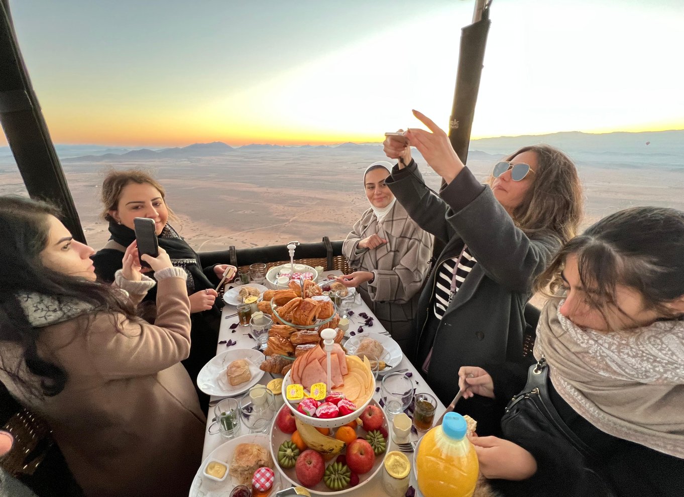 Marrakech: Ballonaktivitet, berber-morgenmad og certifikat