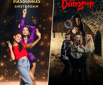 Madame Tussauds & Amsterdam Dungeon billet combiné