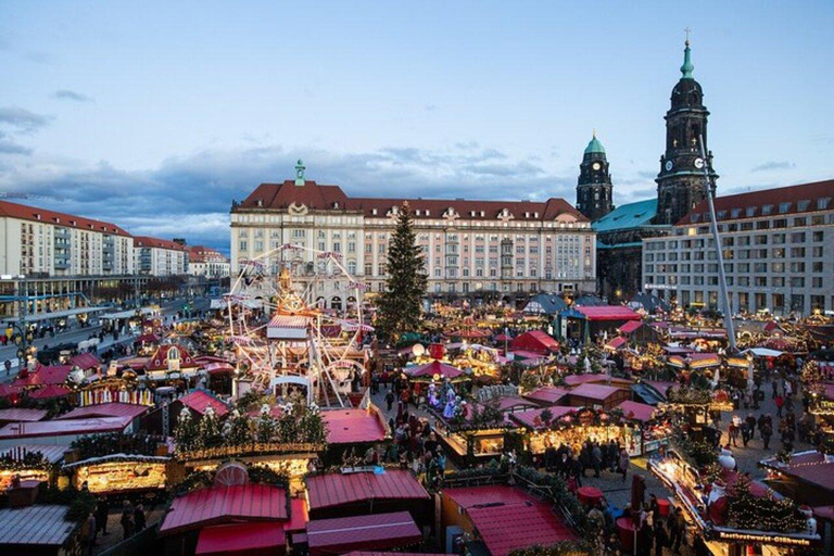 Dresden Winter Wonders 3-godzinna wycieczka piesza Striezelmarket