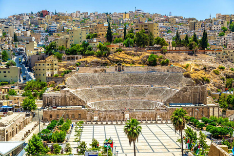 Vanuit Amman: Stadsrondleiding door Amman en Dode ZeeAlles inclusief