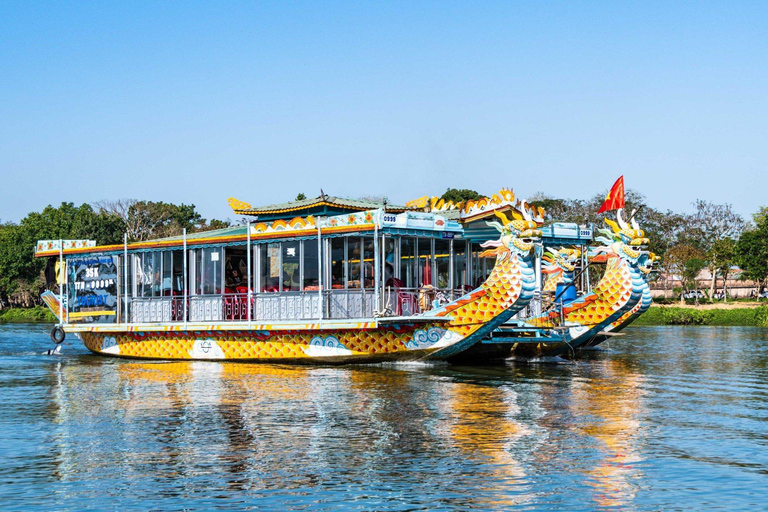 Hue: Hue Keizerlijke Stad Hele Dag-Luxury Tour met Drakenboot