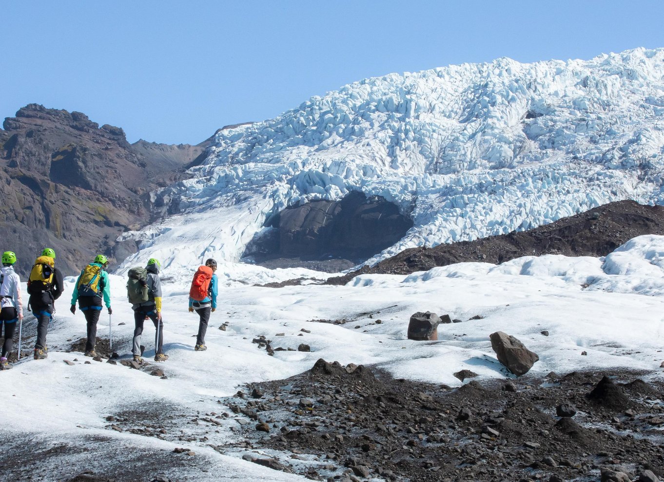 Skaftafell: Falljokull-gletsjeren – let gruppetur