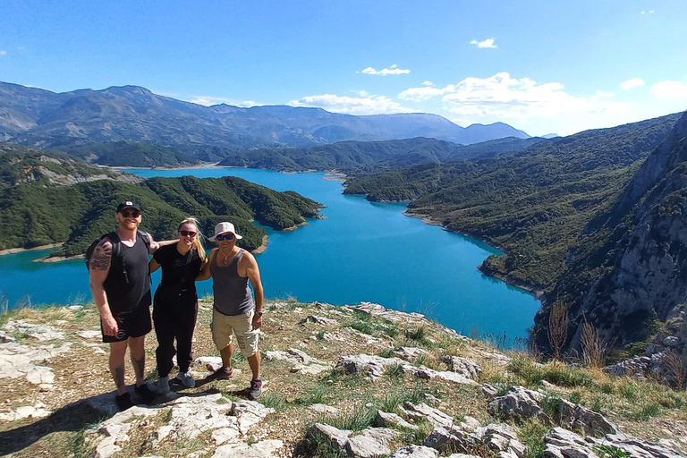 Tour privado de un día al Lago Bovilla desde Tirana