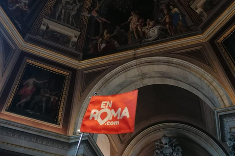 Rome: Tour Vaticaanse Musea met voorrangstoegang tot basiliekMiddagtour in het Spaans