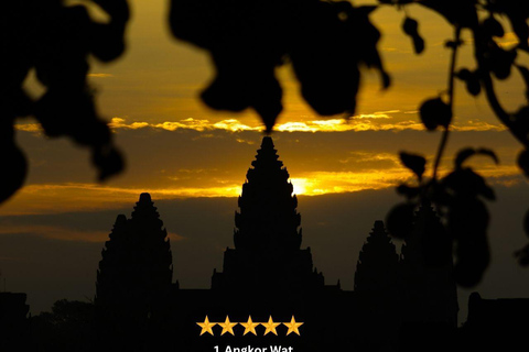 Angkor Wat Sunrise Bike Tour with Monk Blessing & Lunch