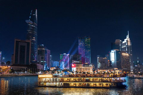 Ho Chi Minh City: Ben Thanh Princess Evening Dining Cruise 4-course meal / Standard Set Menu / Vegetarian
