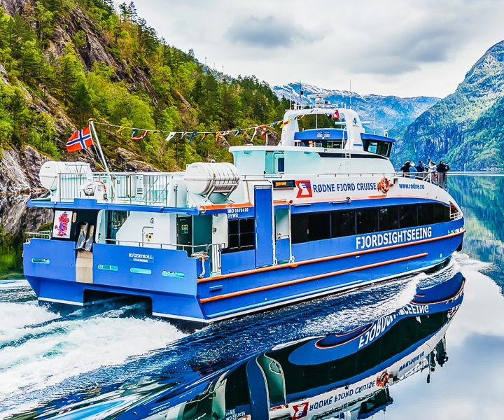 Van Bergen: schilderachtige fjordcruise naar Mostraumen