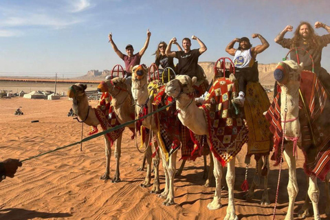 Riyad : balade à dos de chameau dans le désert, excursion en quad et collation