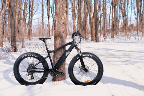 Québec City: Guided Fat Bike Tour with Hot Chocolate