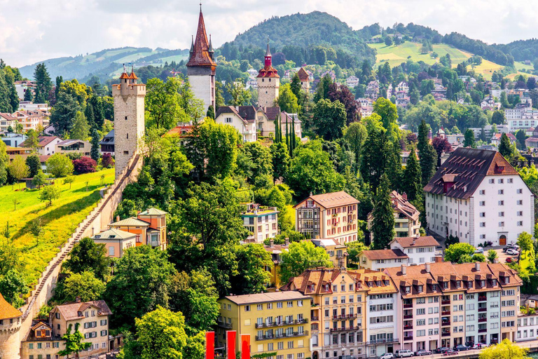 Det bästa av Lucerne: Privat rundvandring med en lokalPrivat tur med stadsvandring - 3Hr