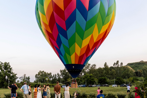 Hot Air Balloon Flight at the Foot of Mt. Etna Ticket for a hot air balloon flight at the foot of Mt. Etna (Mon–Thu)
