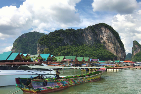 James Bond et visite de la baie de Phang Nga en bateau à rames au départ de Phuket