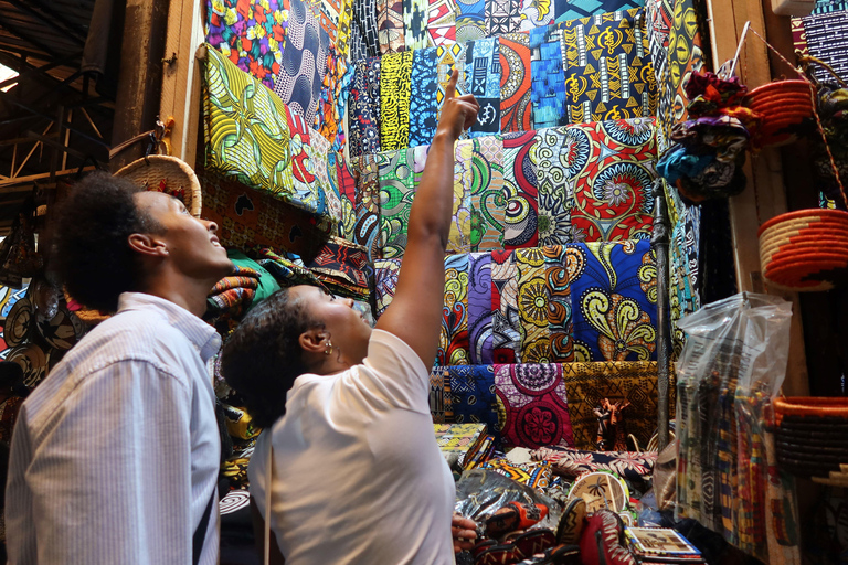 Kigali: Kimironko Market Tour and Sewing Workshop KIMONO MAKING