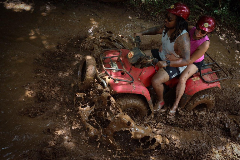 Cancun : Circuit dynamique avec quad, cenote et tyrolienneDOUBLE QUAD DE TULUM