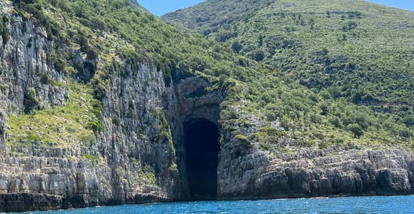 Boat tour from Durres/Golem: Sazan Island & Cave & Karaburun