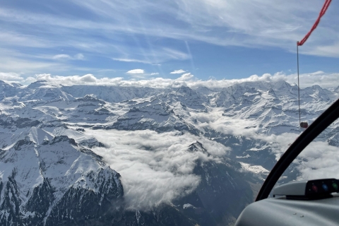 Bern: Privater 42-minütiger Hubschrauberflug der Schweizer Alpen