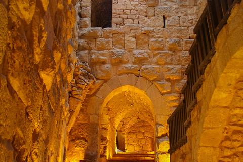 Aqaba : Jerash, Château d&#039;Ajloun - Excursion d&#039;une journée à Ajloun Teleferic