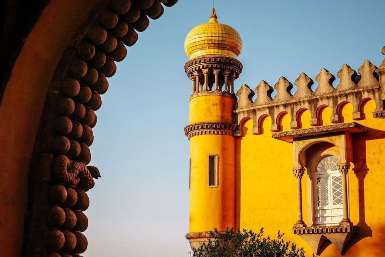 From Lisbon: Sintra Half-Day Tour with Pena Palace Tickets Small Group Tour with Pena Palace Tickets