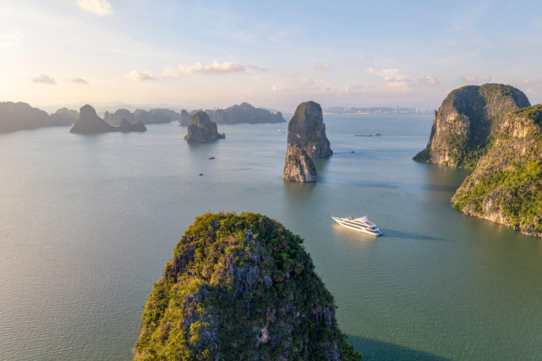 The BEST Ha Long Bay 5-Star Day Trip with Leona Cruise From Hanoi: The BEST Ha Long Bay 5-Star Leona Cruise