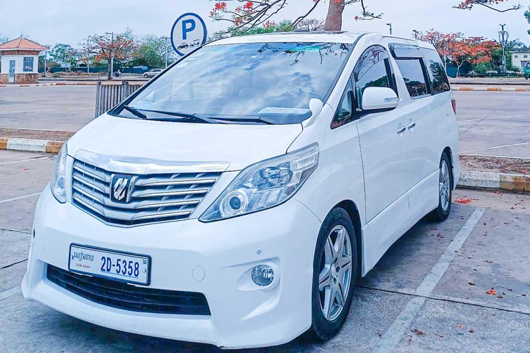 Phnom Penh: Private Transfer to Siem Reap with Driver Private Transfer: From Siem Reap to Phnom Penh with driver