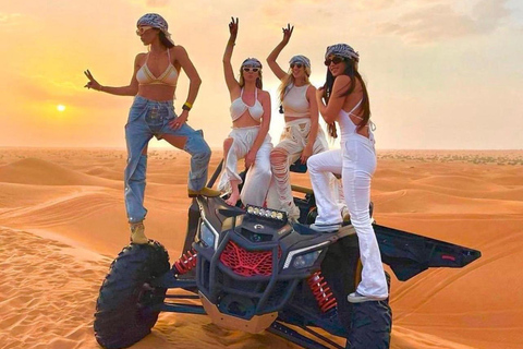 Qatar Desert Safari: Dunes, Camels Sandboarding & Inland Sea Shared Tour From Meeting Point