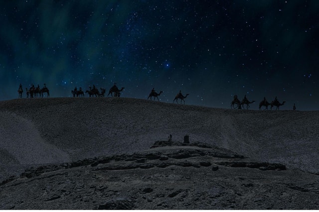 Qatar Desert by Night:Guided Tour with Tea,Stars&Cool Breeze