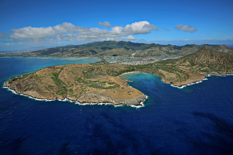 De Honolulu: Passeio completo de helicóptero pela ilha de Oahu